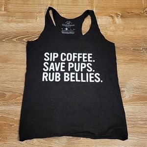 Coffee & Pups Tanktop